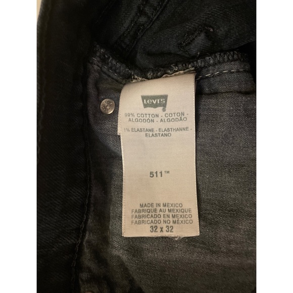 VTG Levi 511 Jeans 32x30 actual sz - Picture 4 of 7